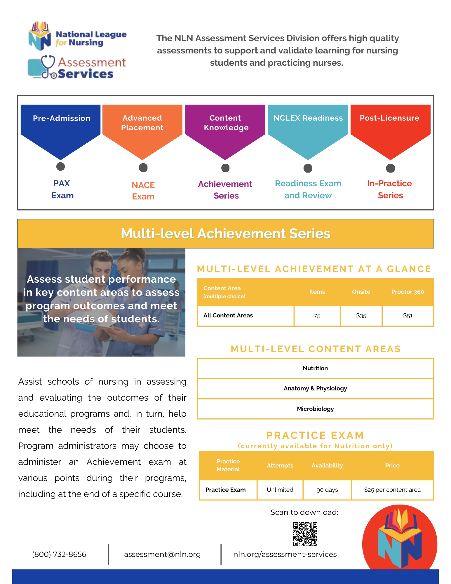 NLN Brochure_Achievement Series_Multi-level_Oct 2023