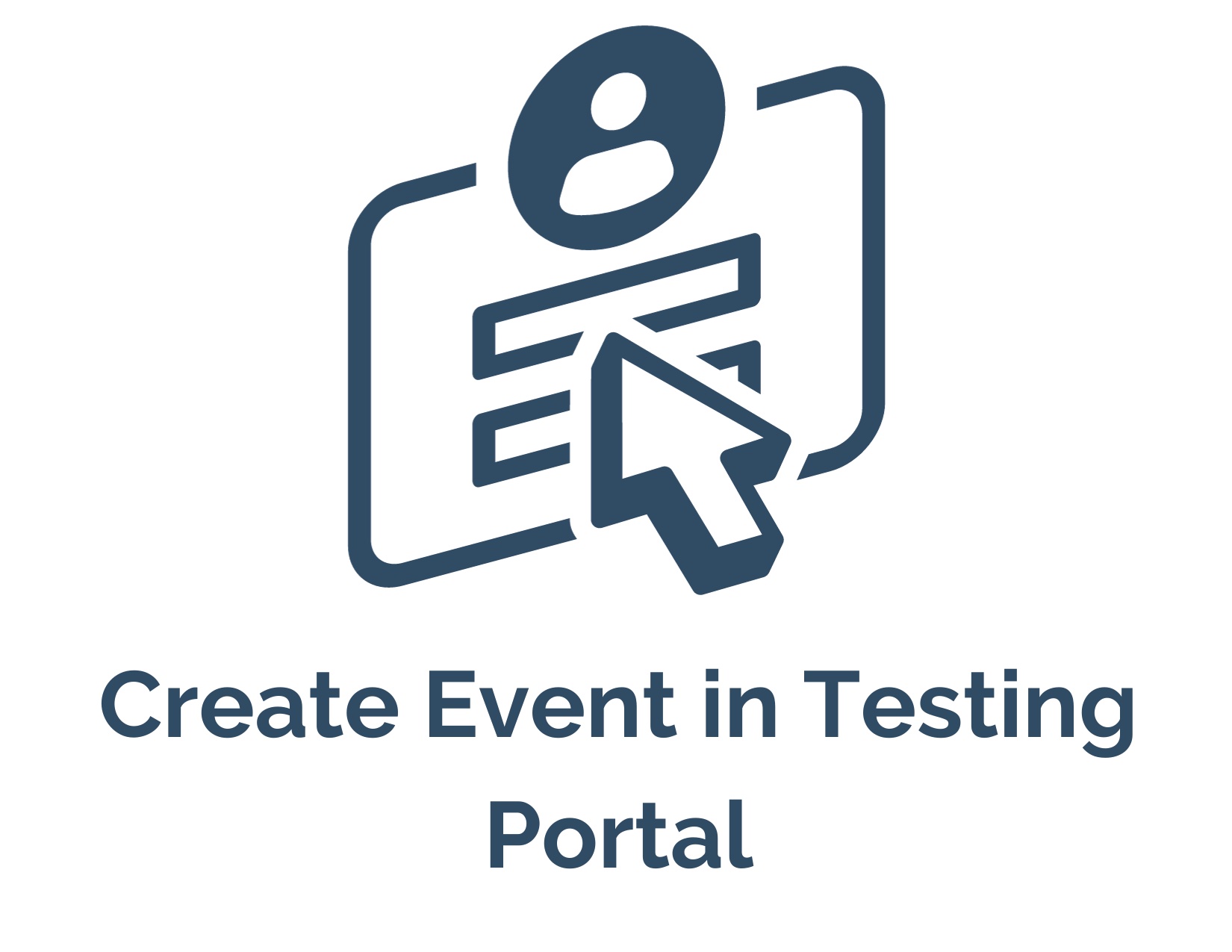 Administrator Guide Create Event in Testing Portal