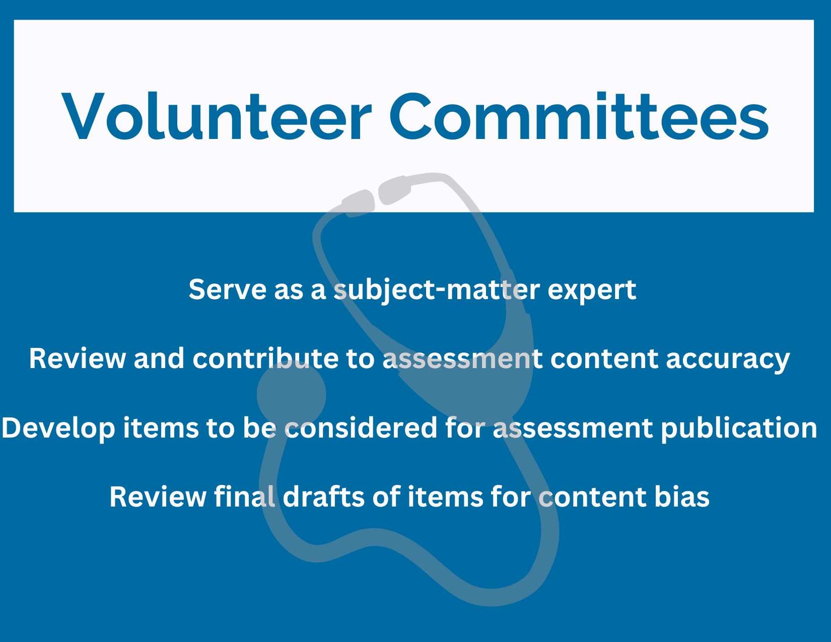 Volunteer Committees Image